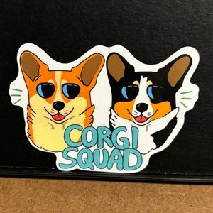 CORGI SQUAD STICKER